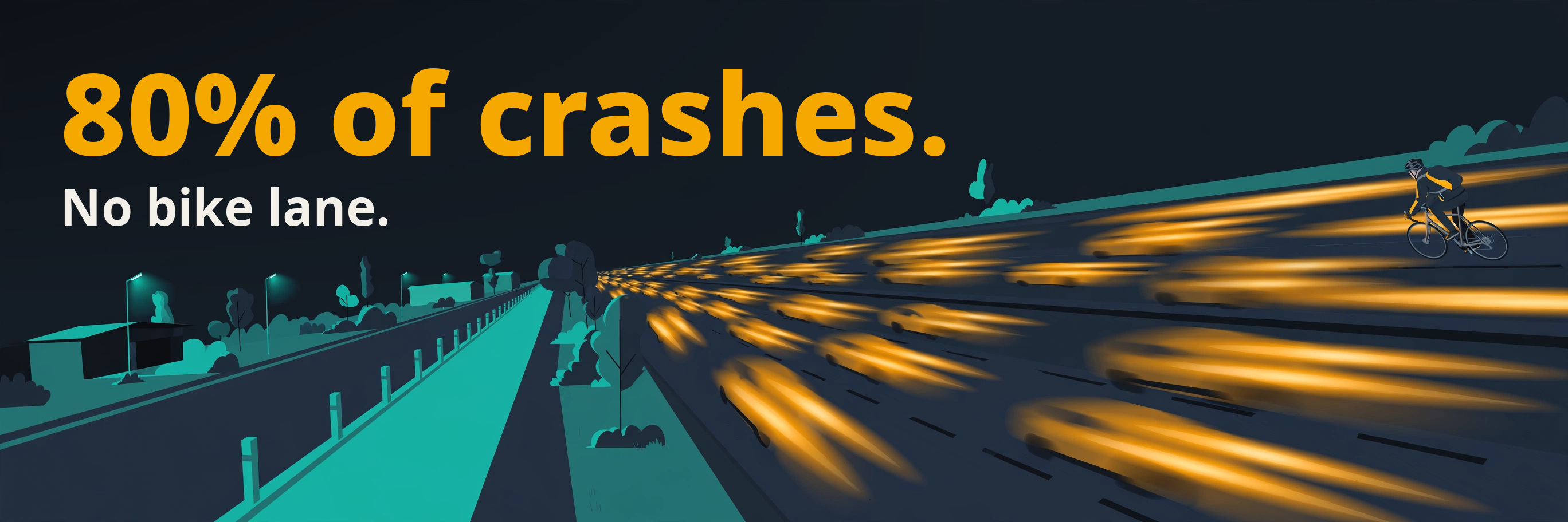 Hero image for the Denver bike safety brief