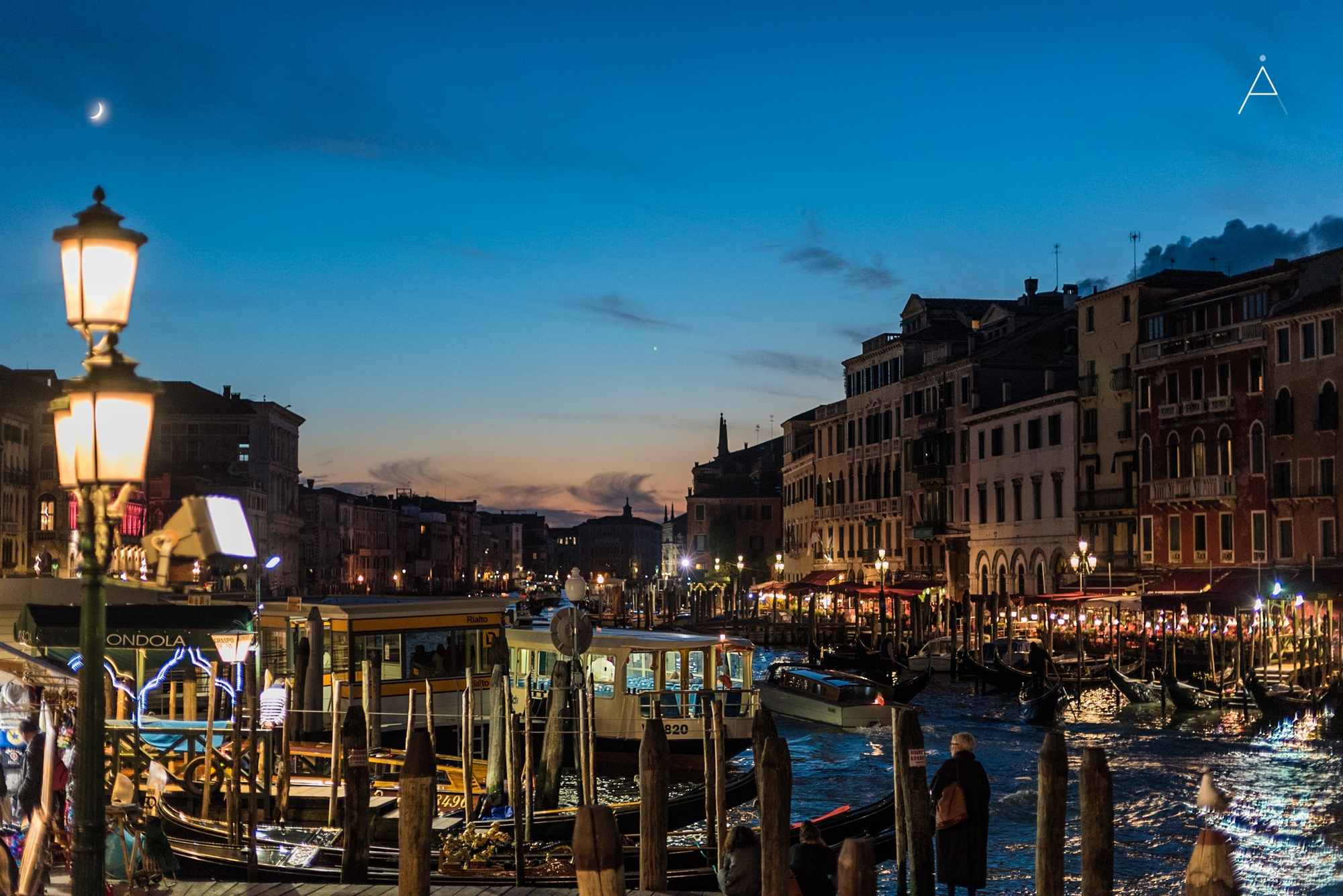Busy Night in Venice