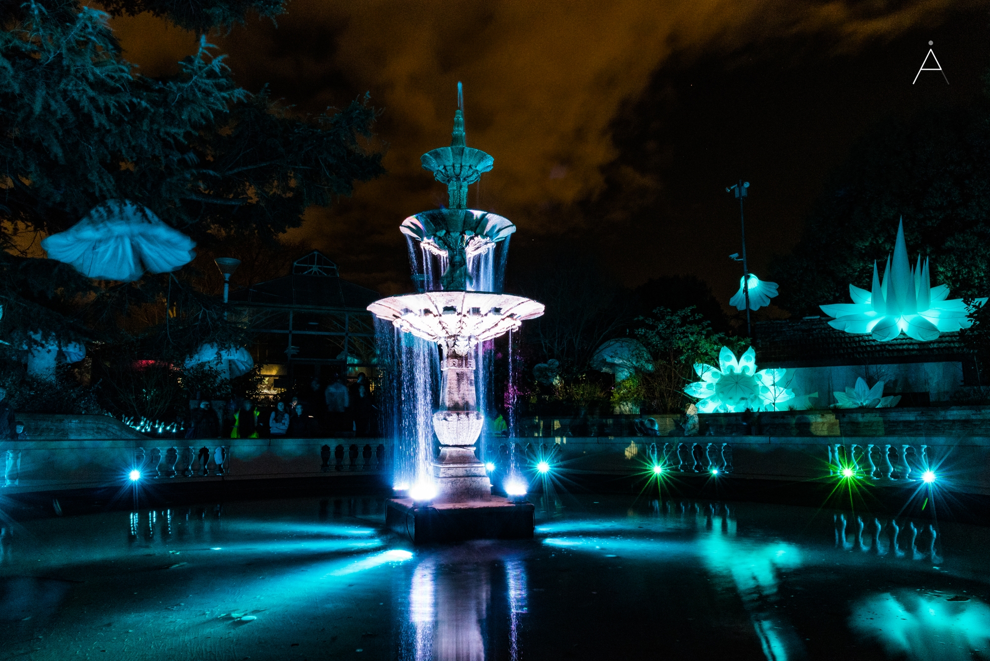 Fountain in Alice's Garden