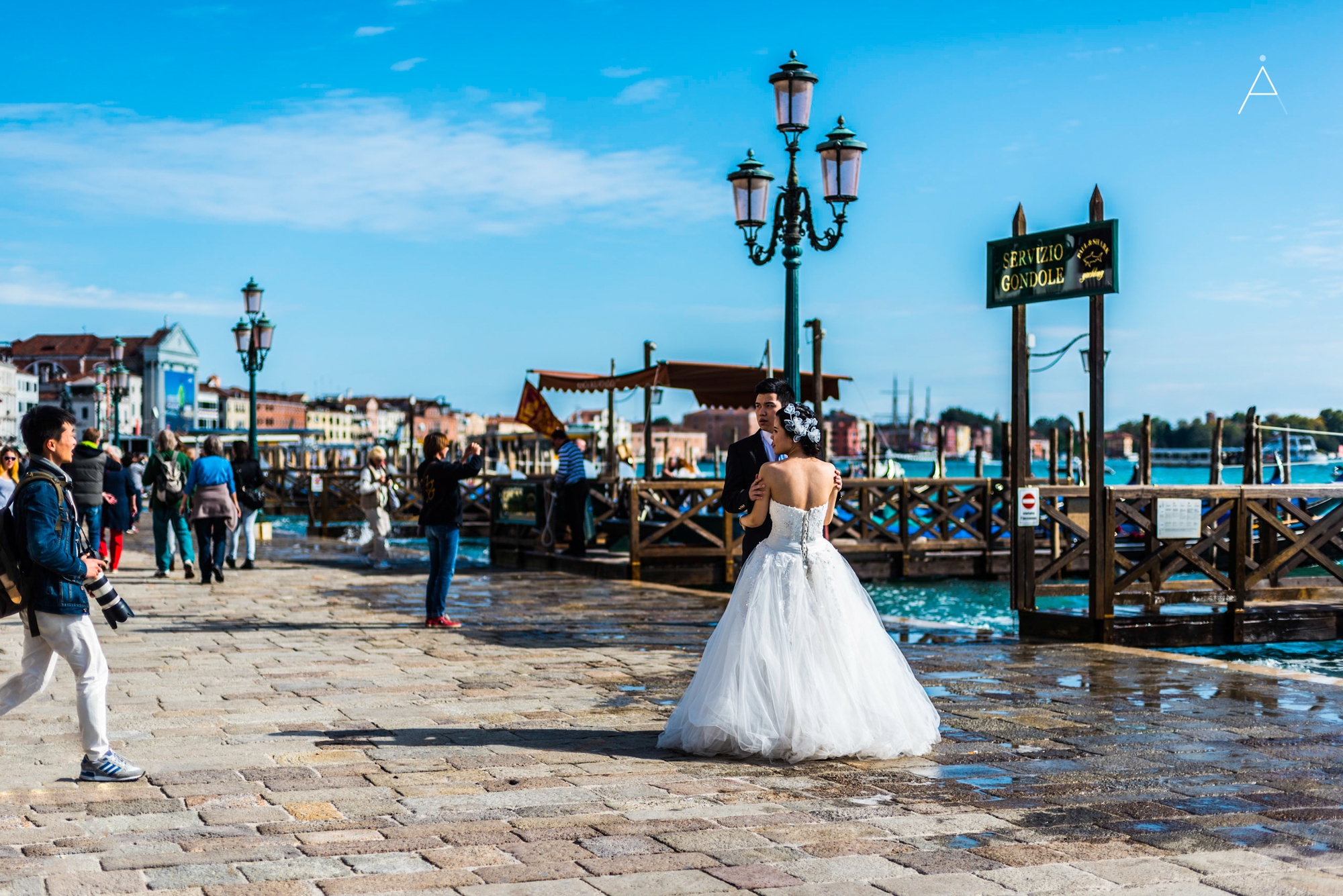 Wedding by the Gondolas