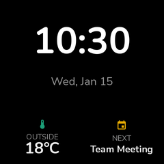 Clock Dashboard