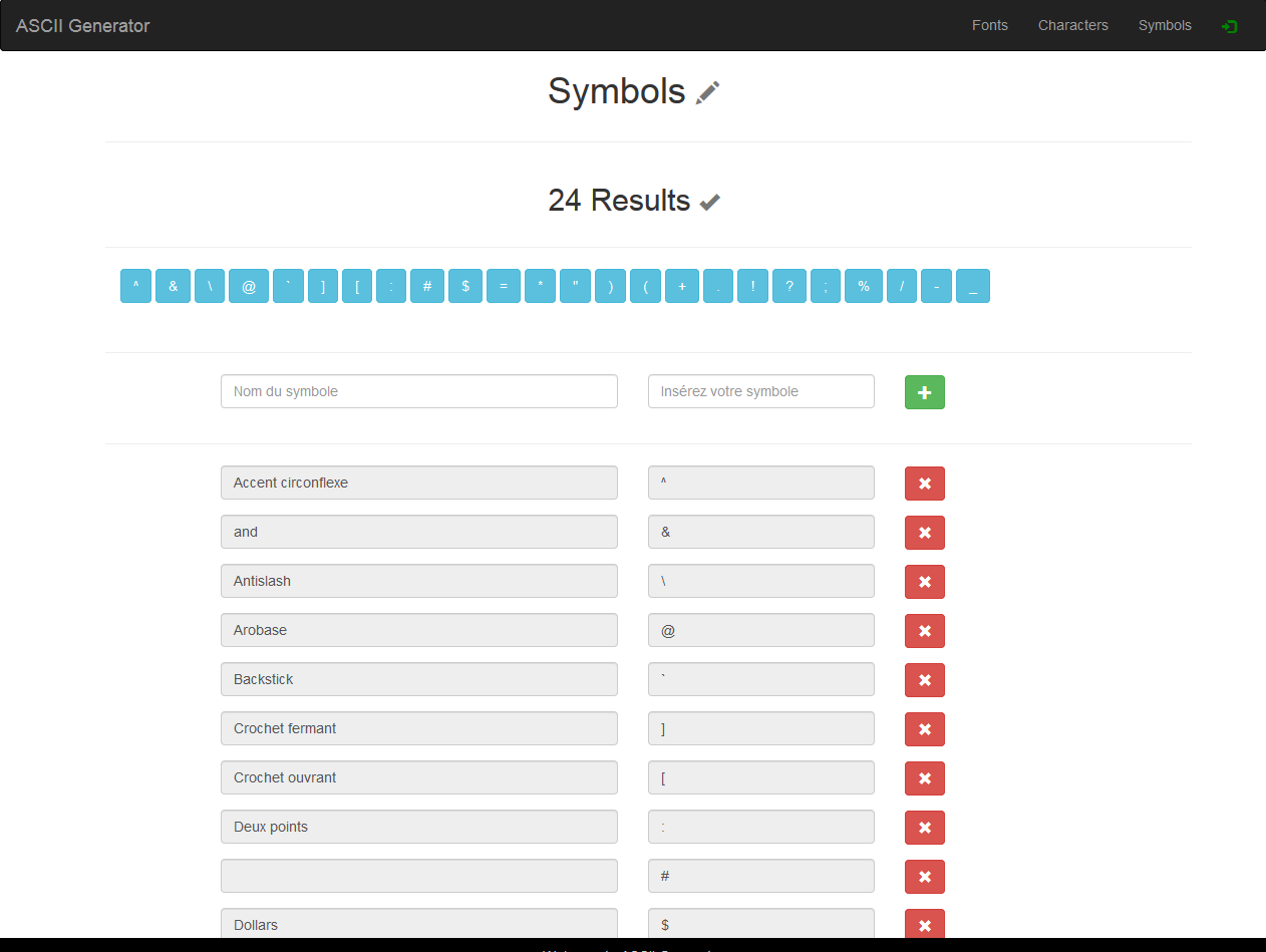 GitHub - adrienmerignac/ascii-fonts-generator: Short project to ...
