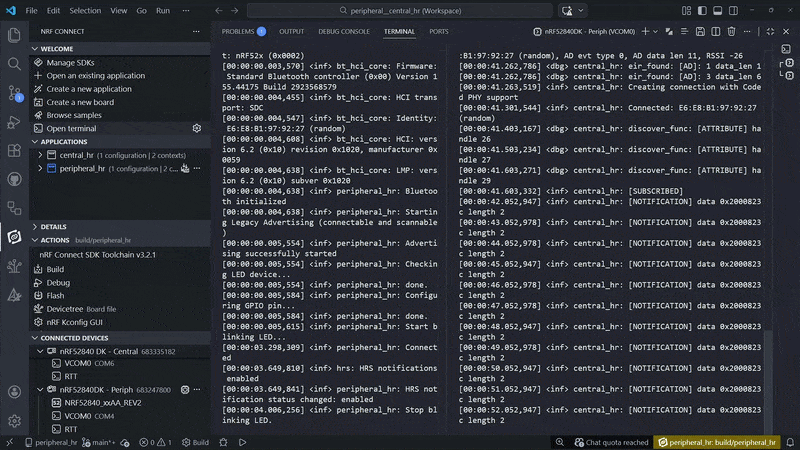 nRF AI Debugger Demo