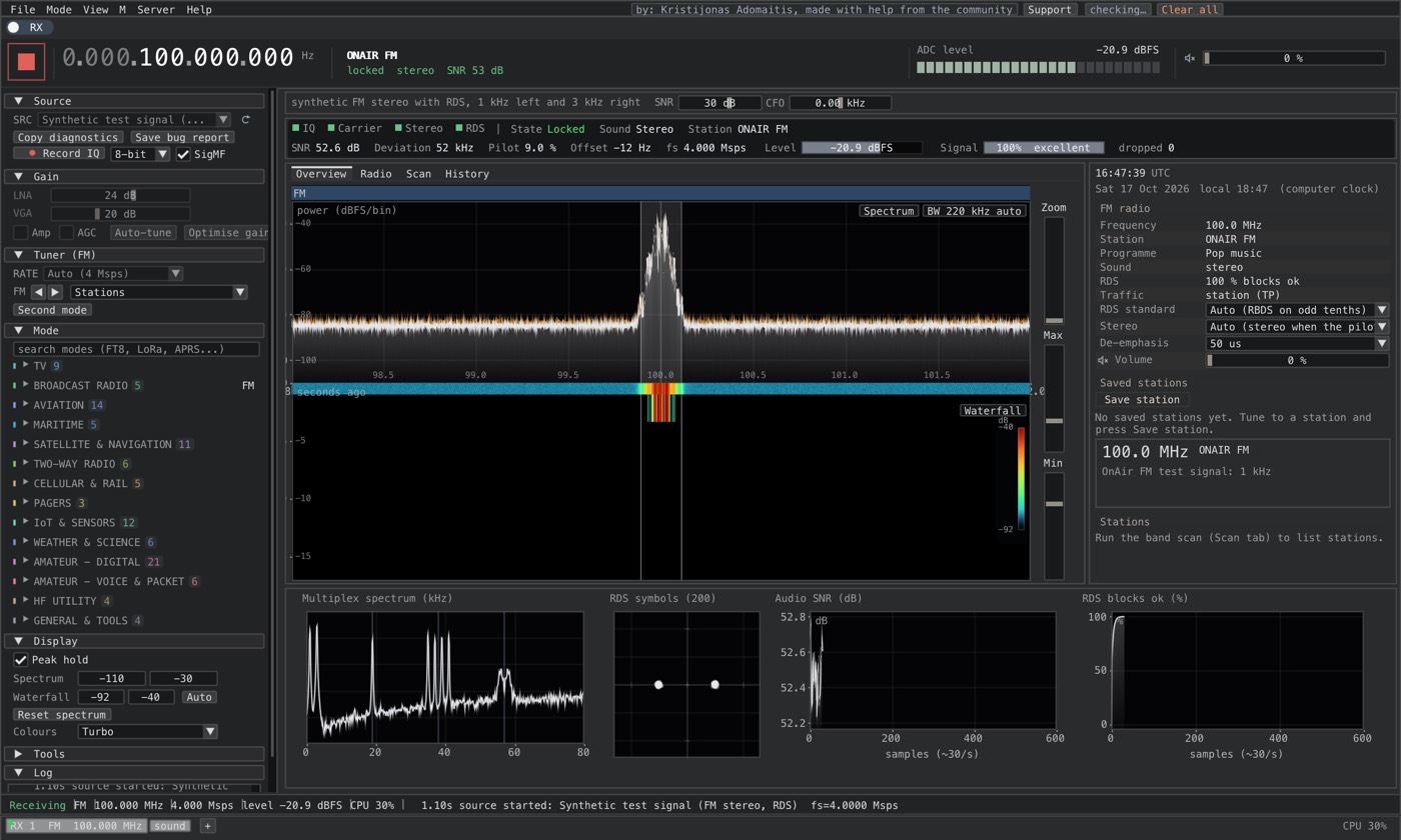 FM with RDS and Listen