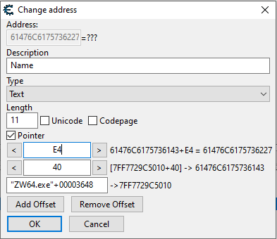 Static Pointer in CE