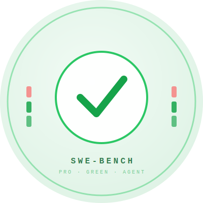 Xi SWE-bench Pro Green