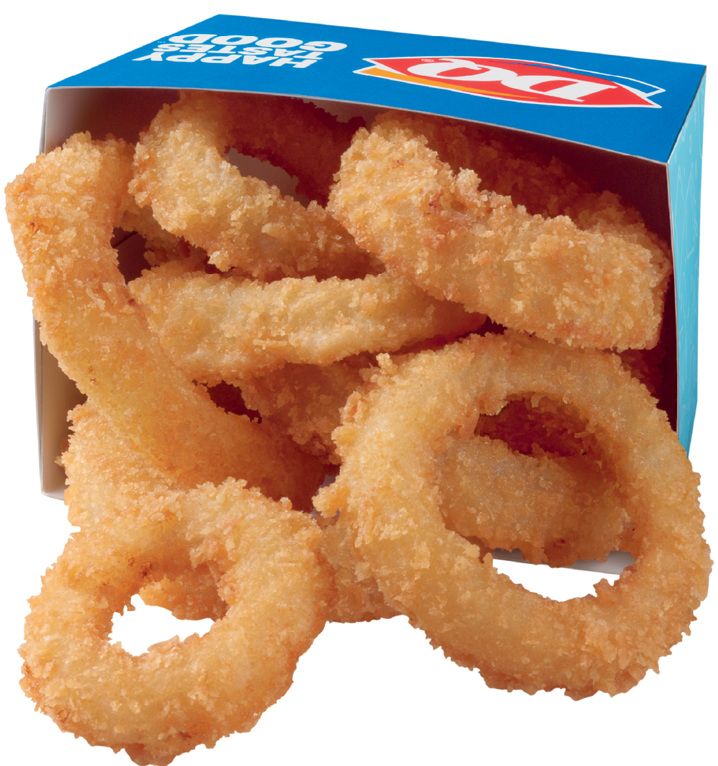 a Dairy Queen onion rings side