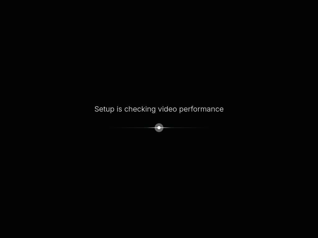Checking video performance