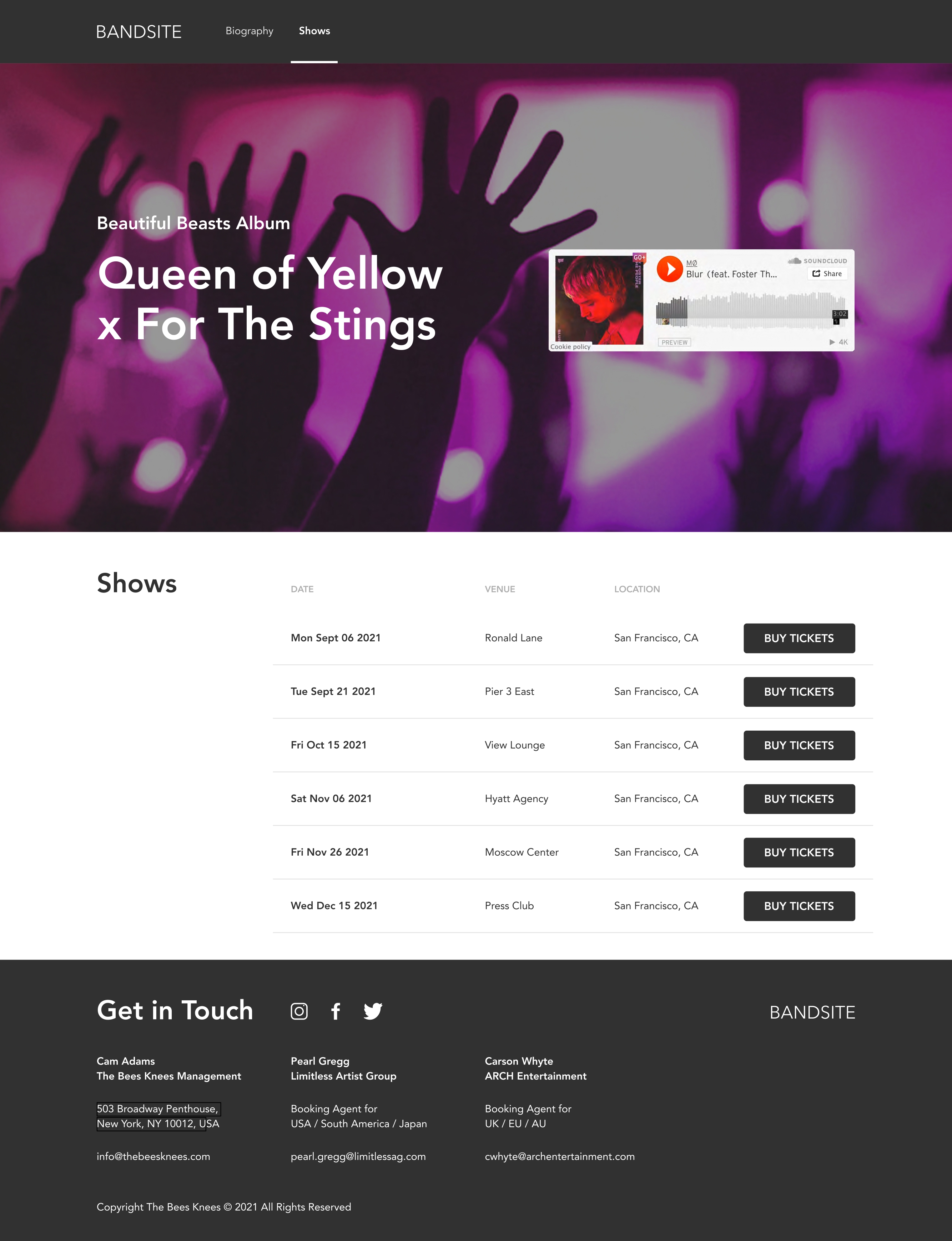GitHub - afaisalsahar/BrainStation-band-site: Brainstation Bandsite ...