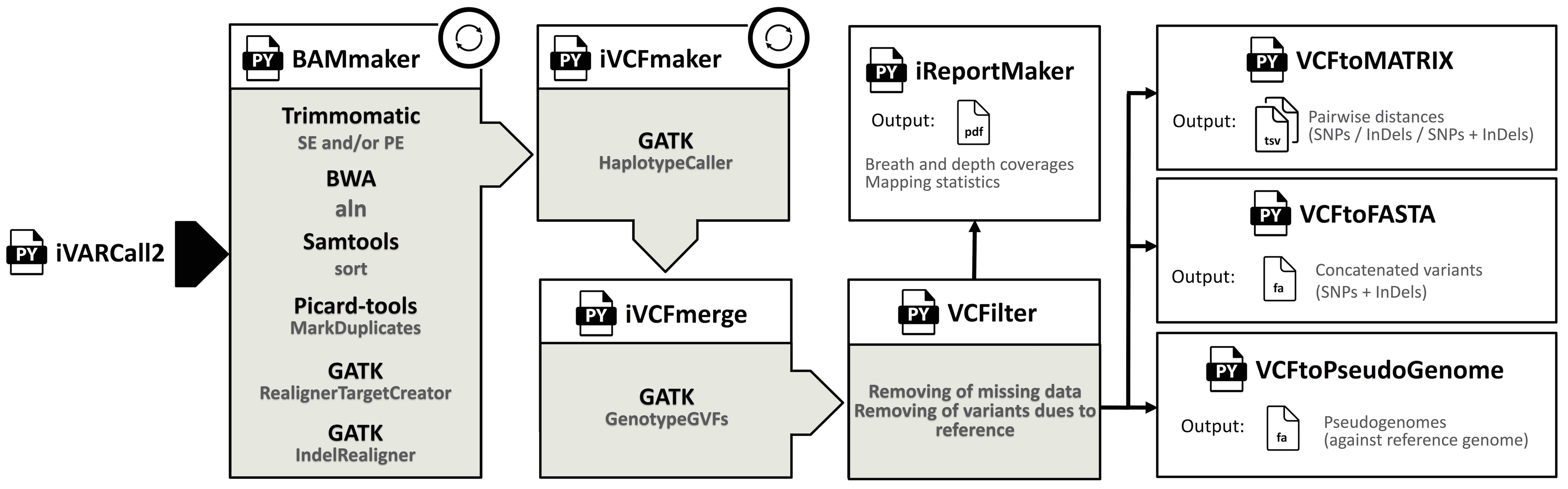 iVARCall2 workflow