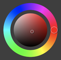 Color Disc Screen