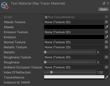 Ray Tracer Material