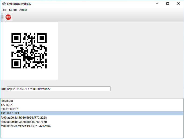 QR Code Gui