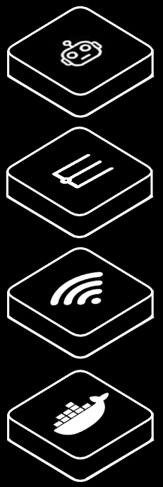Stacked security layers for agent, endpoint, network, and container