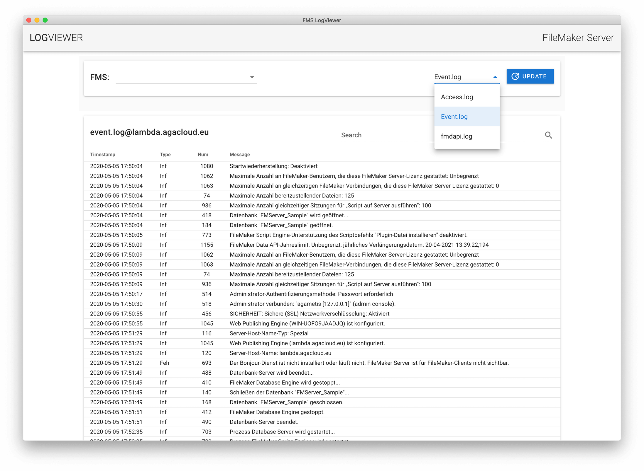 fms-logviewer-frontend