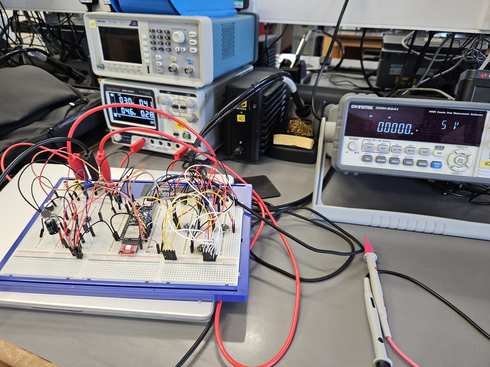 The breadboard build