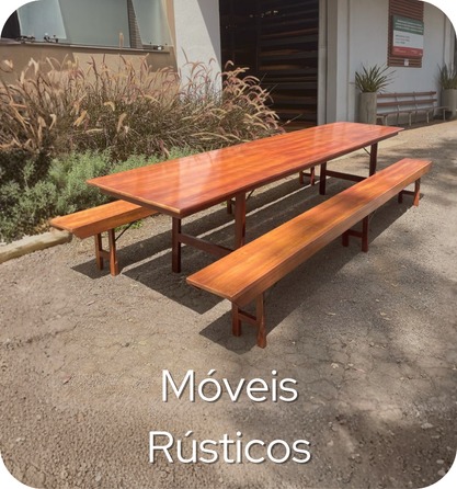 Móveis rústicos