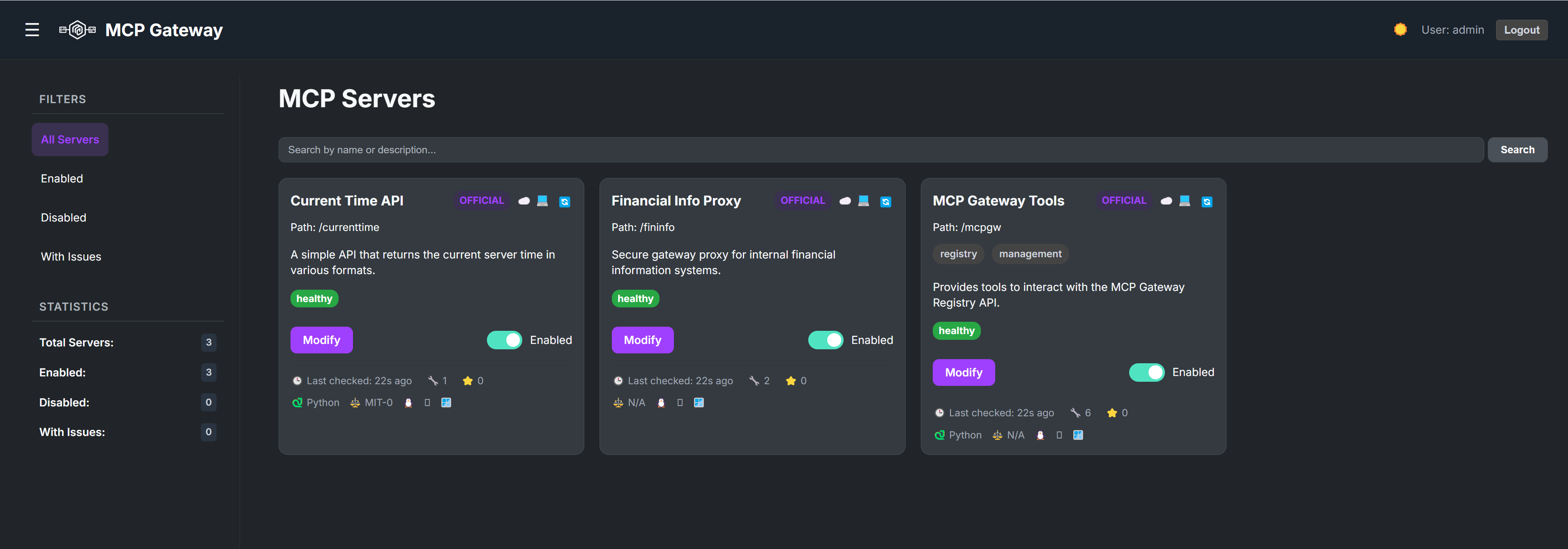 MCP Registry
