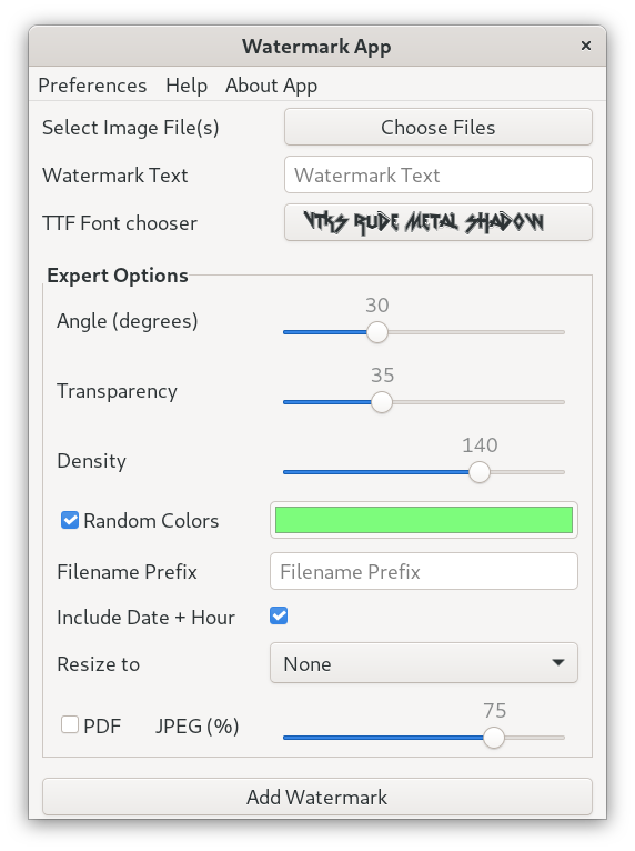 Screenshot 1 of Watermark