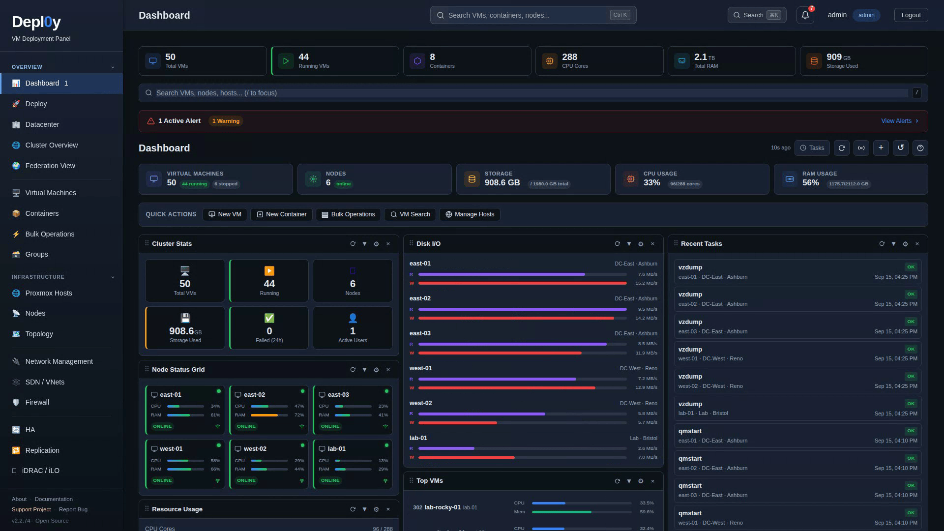 Video poster frame showing the Depl0y dashboard, linking to the walkthrough recording.