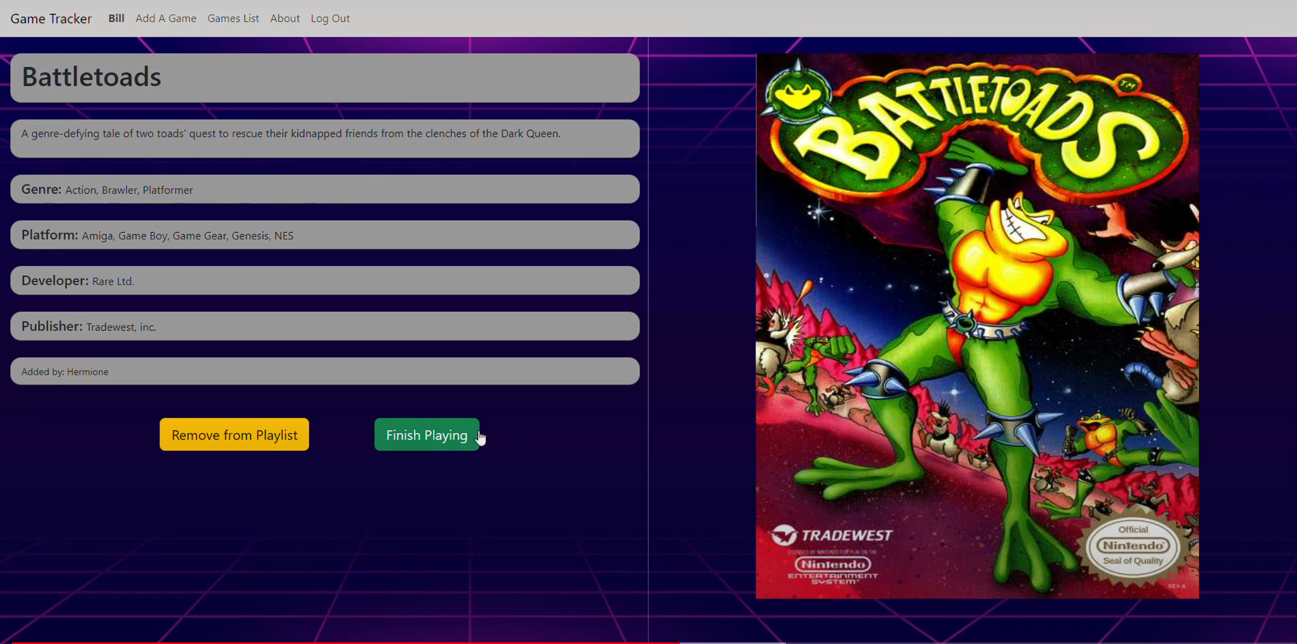GitHub - agold95/Game-Tracker: A game tracker made using HTML, CSS ...