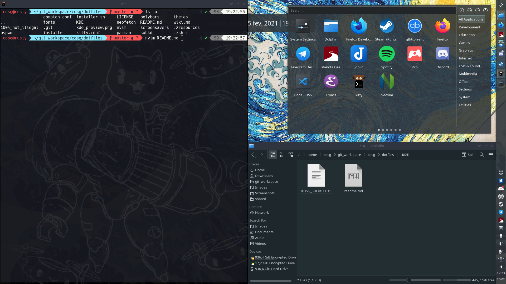 KDE Preview