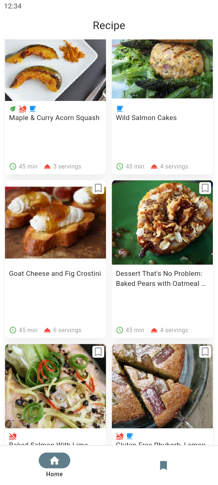 Recipe App Screenshot 1