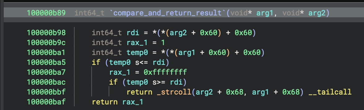 Before variables renaming