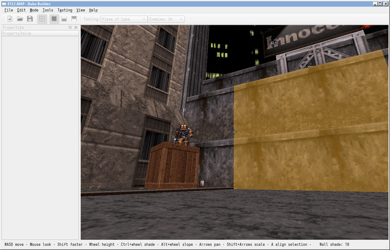 Duke Builder in 3D mode