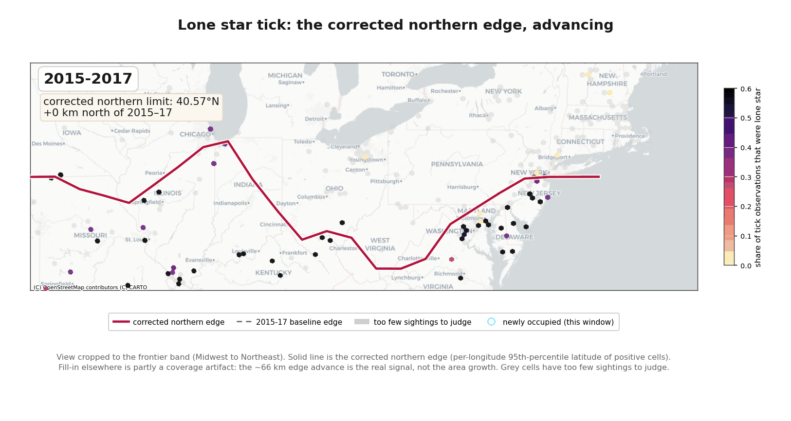 Lone Star Tick Range Expansion