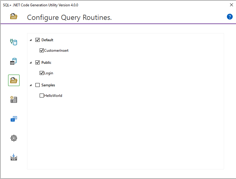 Configuration Queries UI Illustration