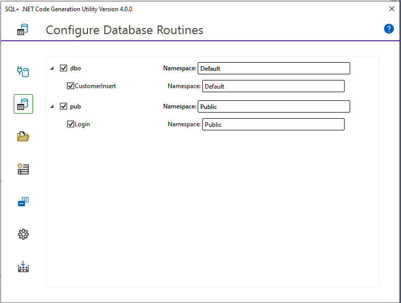 Configuration Routines UI Illustration