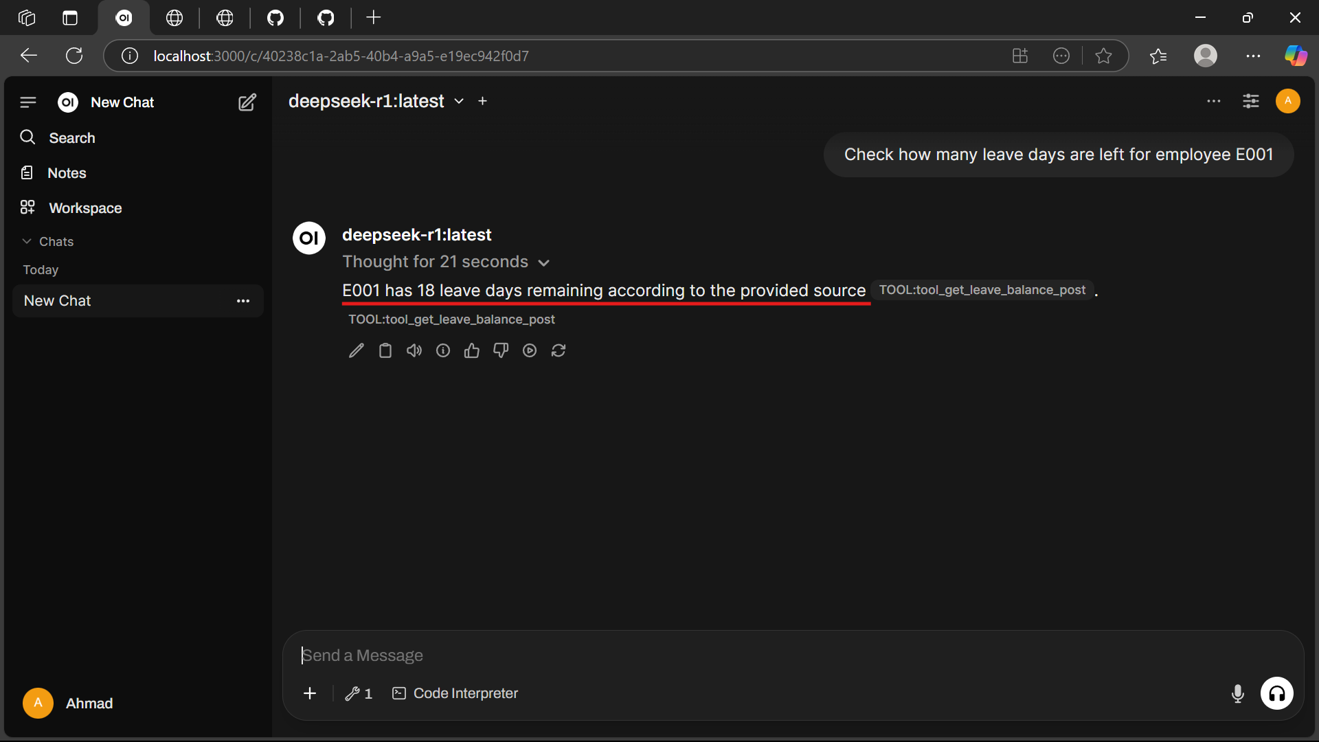 exist chat
