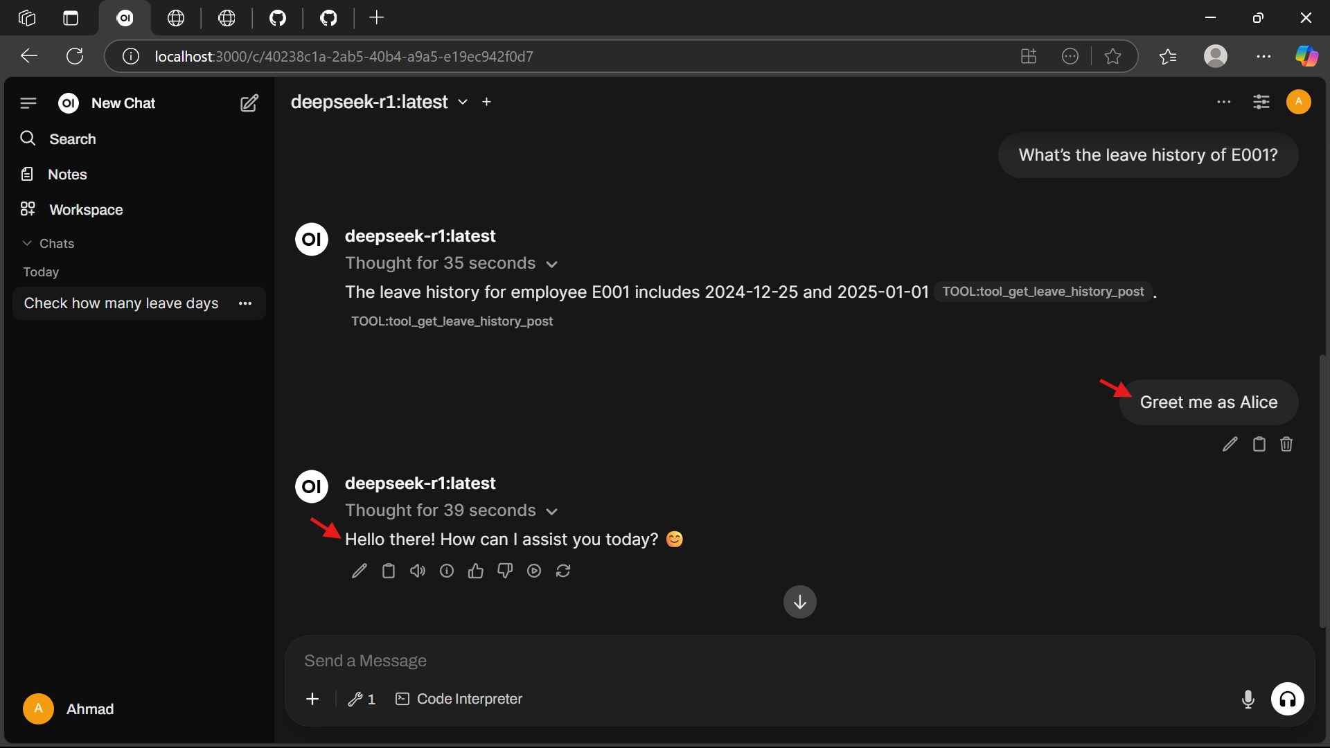 exist chat