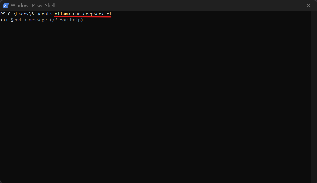 run and chat
