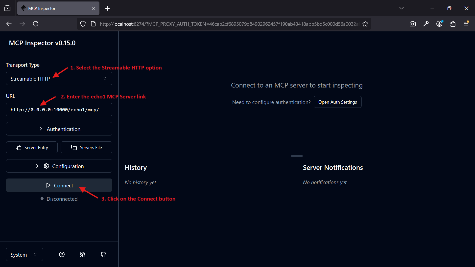 MCP Inspector Test