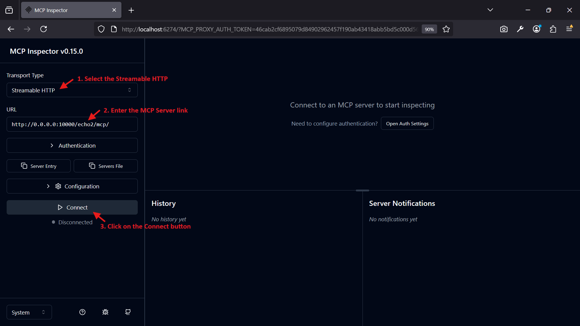 MCP Inspector Test