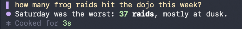 a prompt with an accent bar