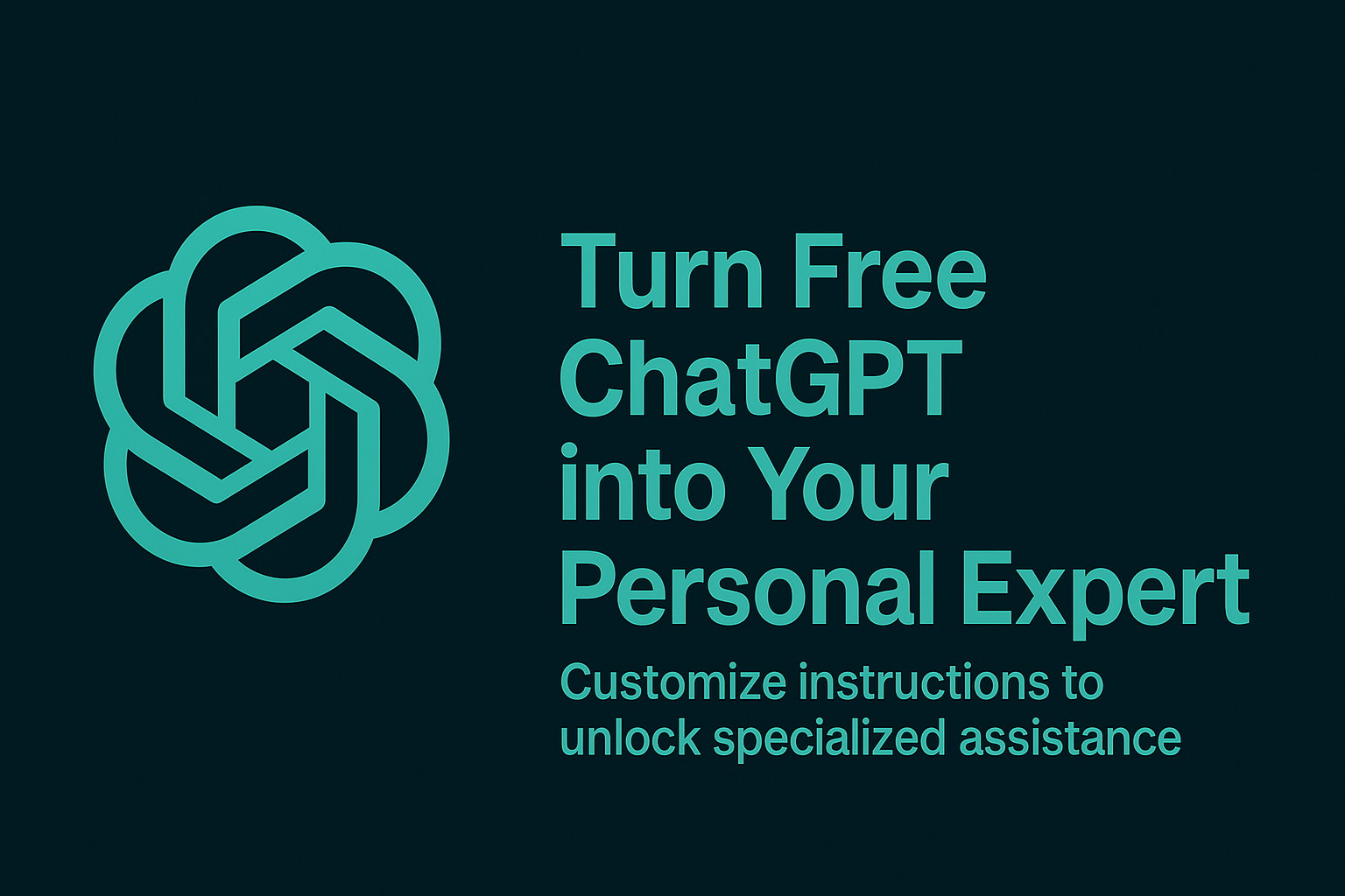 ChatGPT Free Personas Banner