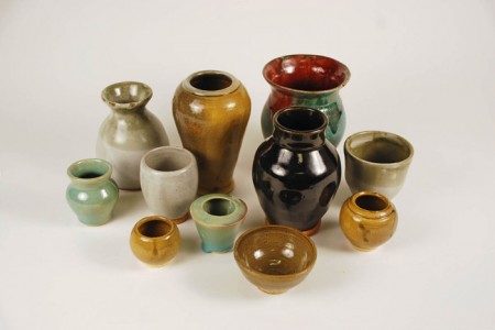 Ceramics - A collection of thrown pieces