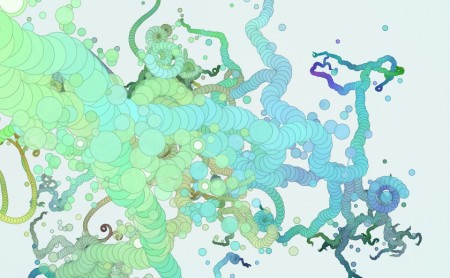 Generative Work created in Processing
