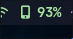 Waybar Mobile Charge Indicator Preview by Ahmed x86