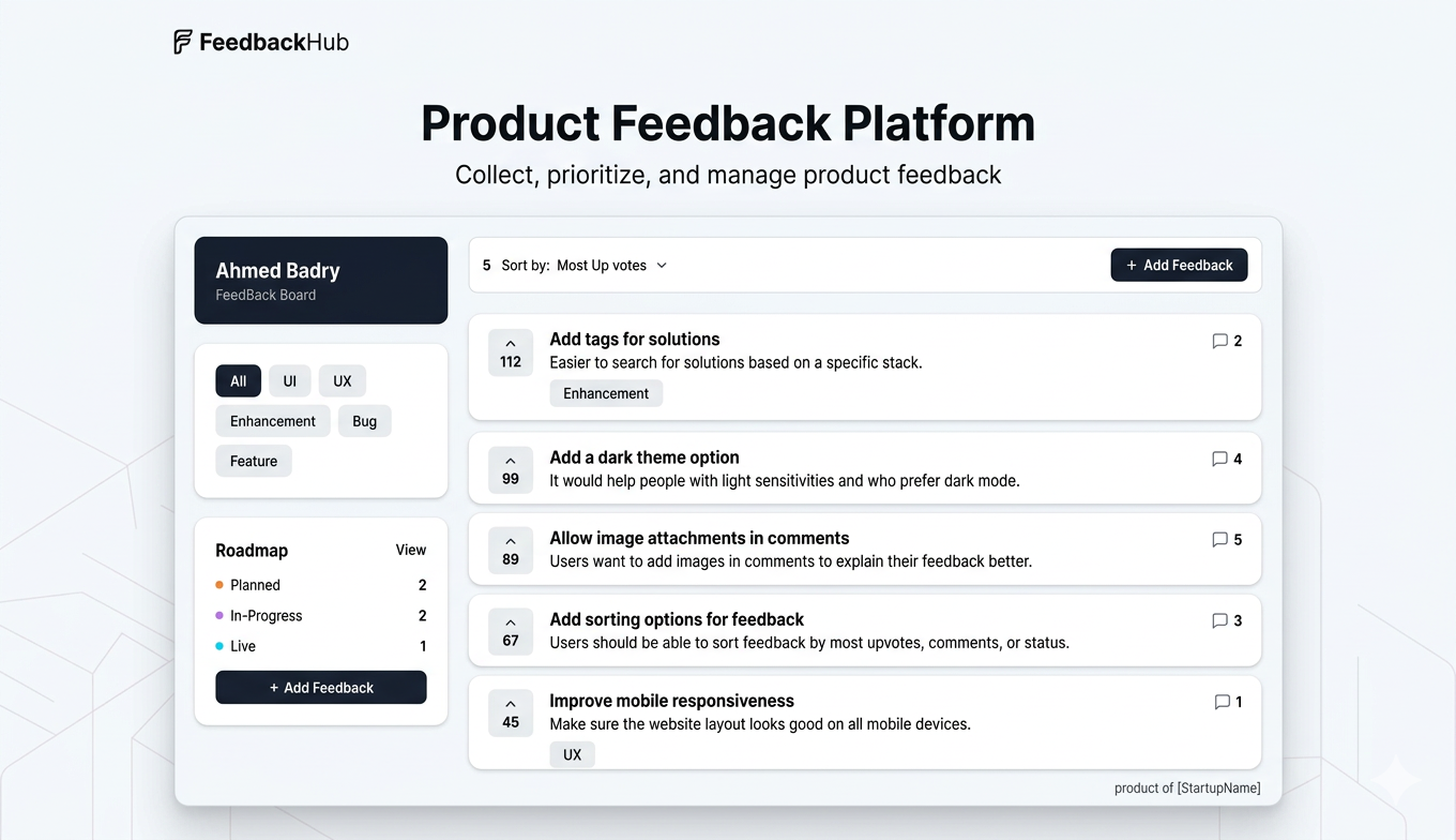 Product Feedback
