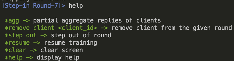 client help command