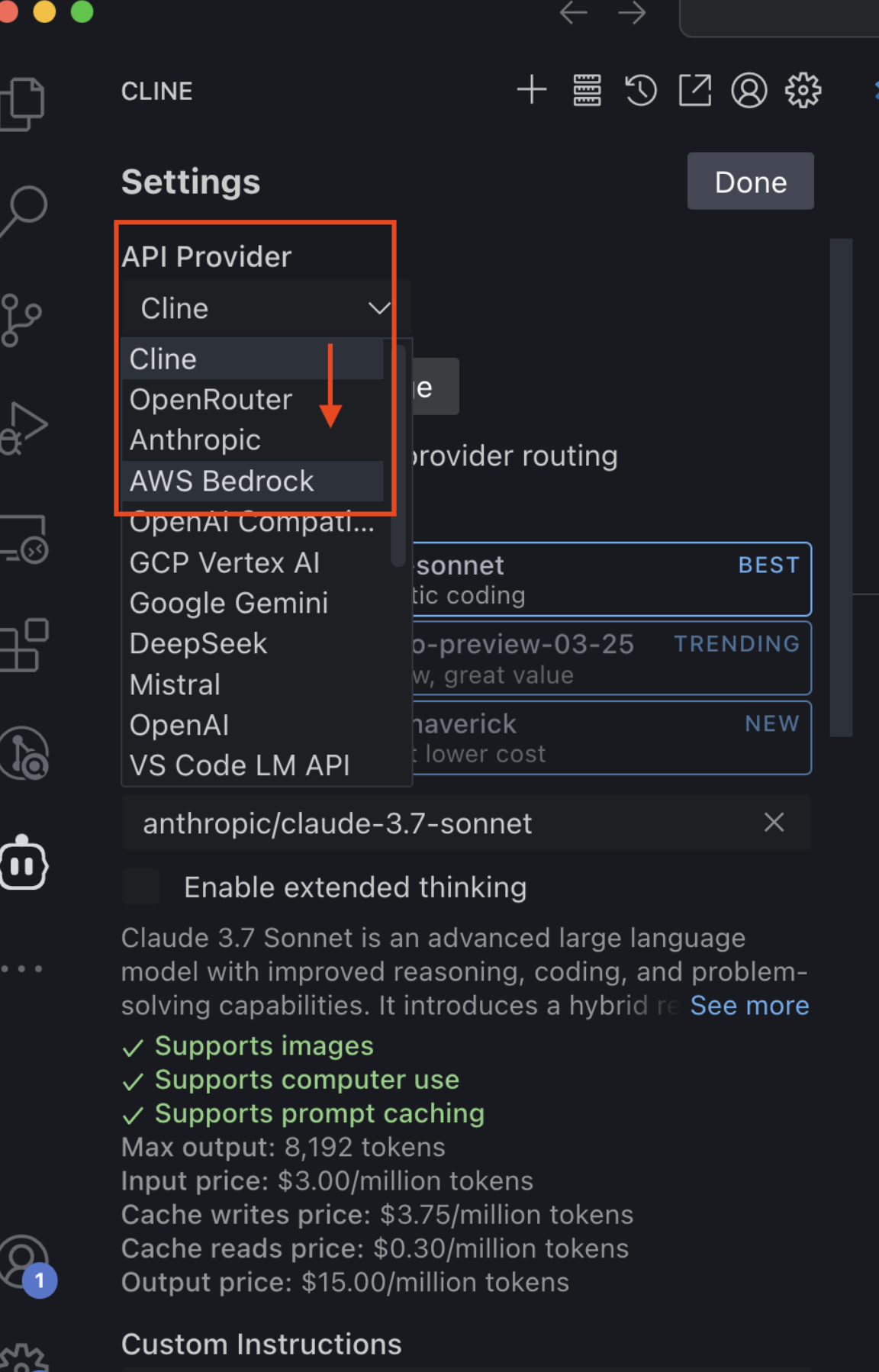 cline-select-bedrock - Aws MCP Server by ahmedselimmansor-ctrl