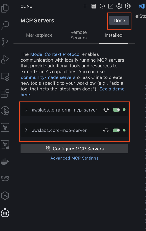 mcp-servers-installed - Aws MCP Server by ahmedselimmansor-ctrl