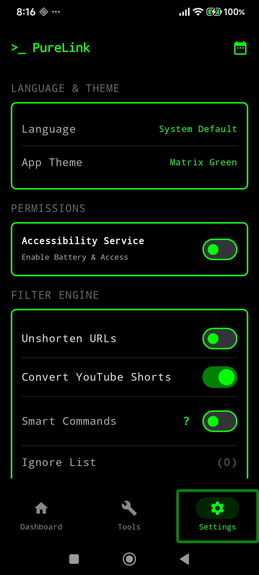 Screenshot 3 of PureLink — opens full size