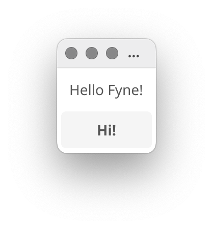 Fyne Hello Dark Theme