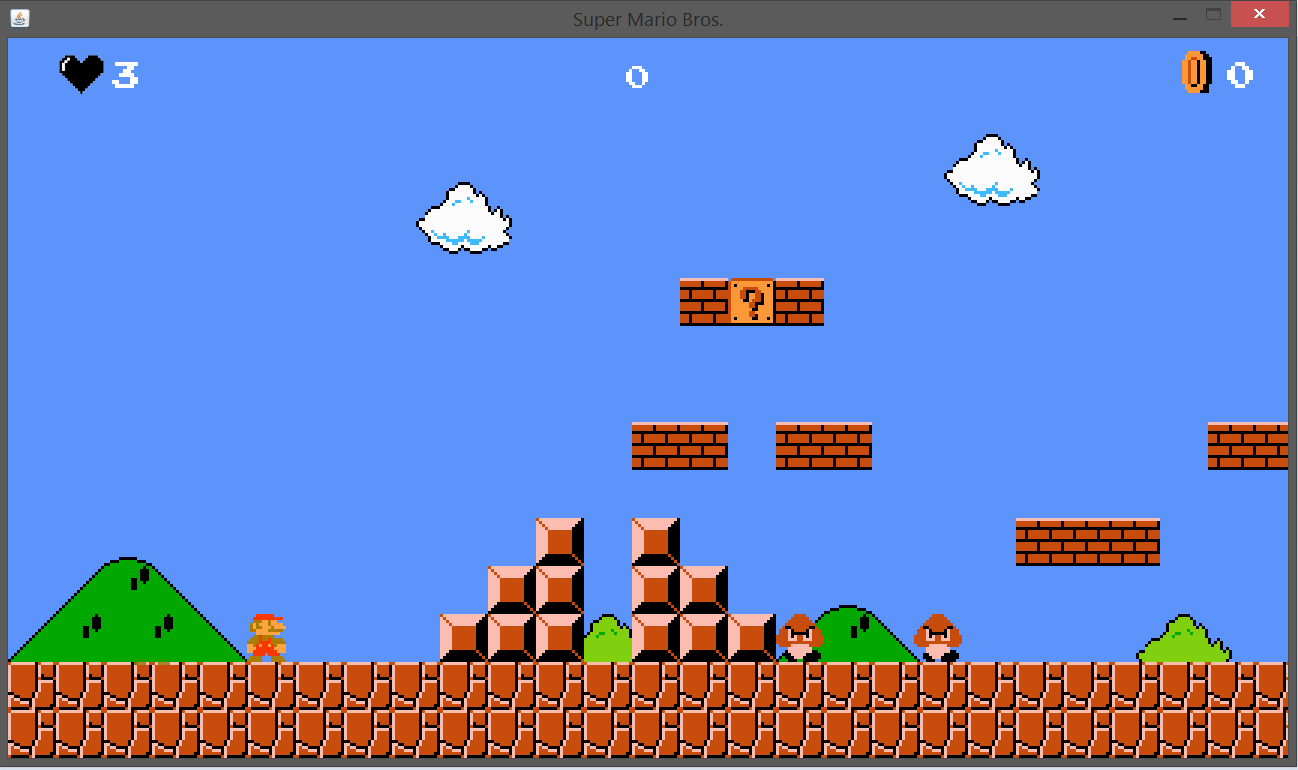 old mario brothers game