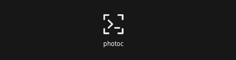 photoc: command-line tools for photographers